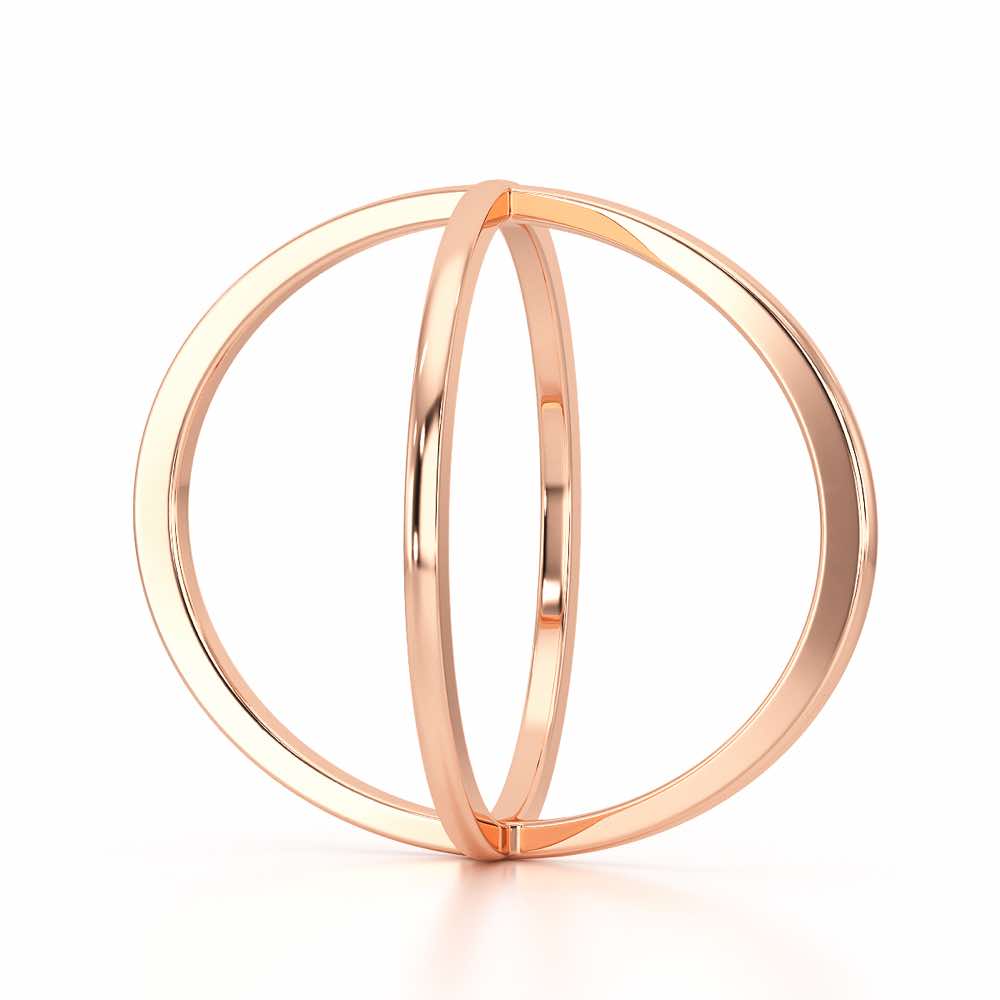 Lush Loops Women Ring - Rose Gold - Image 4