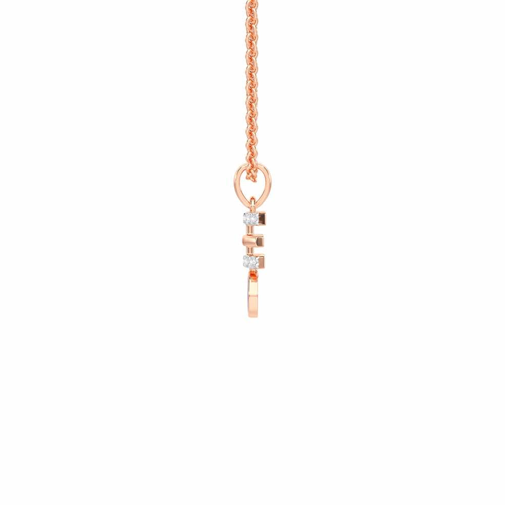 Guardian Watch Silver Pendant - Rose Gold - Image 4