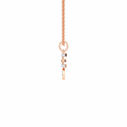 Guardian Watch Silver Pendant - Rose Gold - Image 4