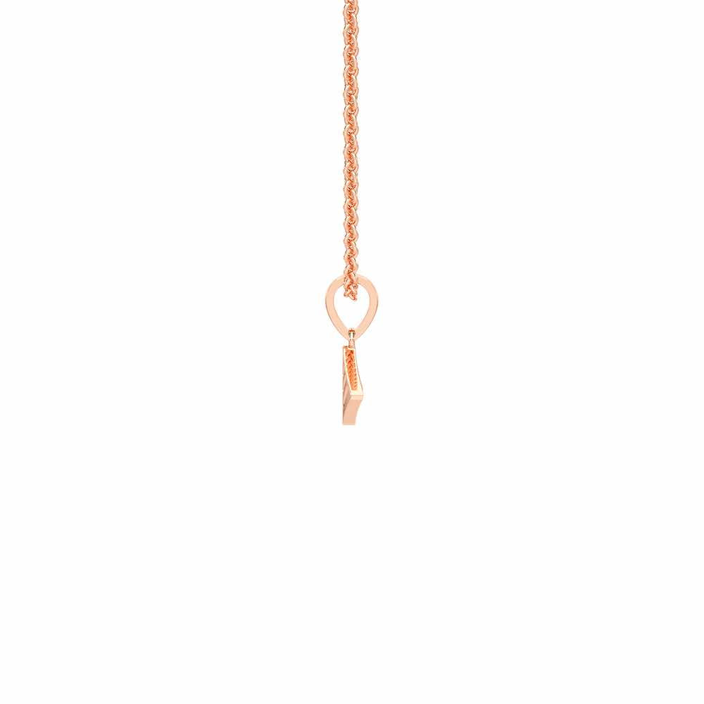Silk Shine Gold Pendant - Rose Gold - Image 4