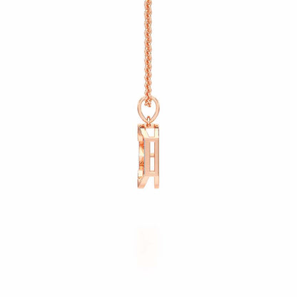 Silver Whisper Silver Pendant - Rose Gold - Image 4