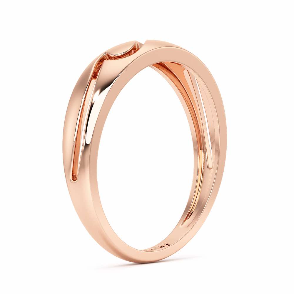 The Sage Silver Ring - Rose Gold - Image 4