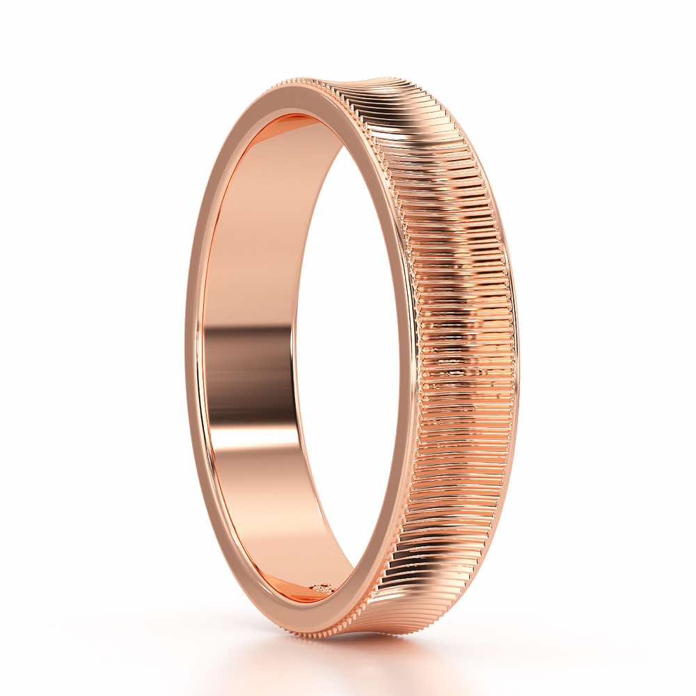 Marielle Silver Ring - Rose Gold - Image 4