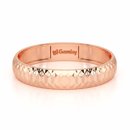 Ophelia Silver Ring - Rose Gold - Image 5