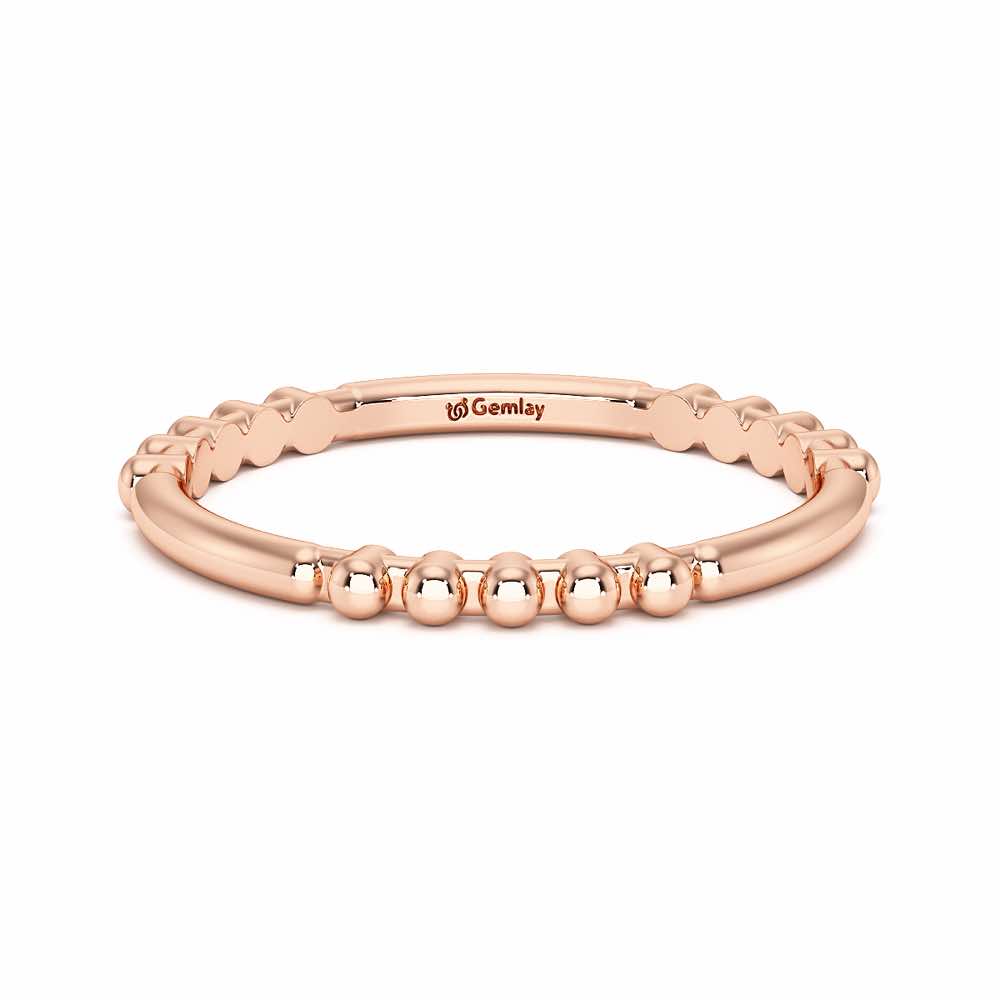 Vera Silver Ring - Rose Gold - Image 5