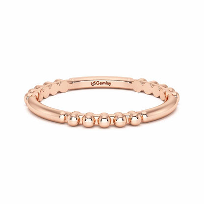 Vera Silver Ring - Rose Gold - Image 5