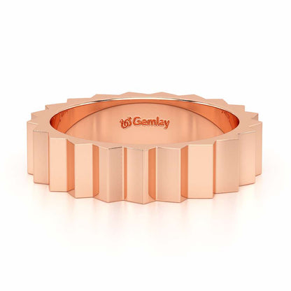Selena Silver Ring - Rose Gold - Image 5