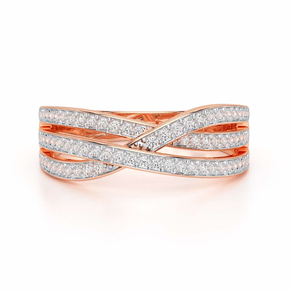 Supreme Helix Silver Ring - Rose Gold - Image 5