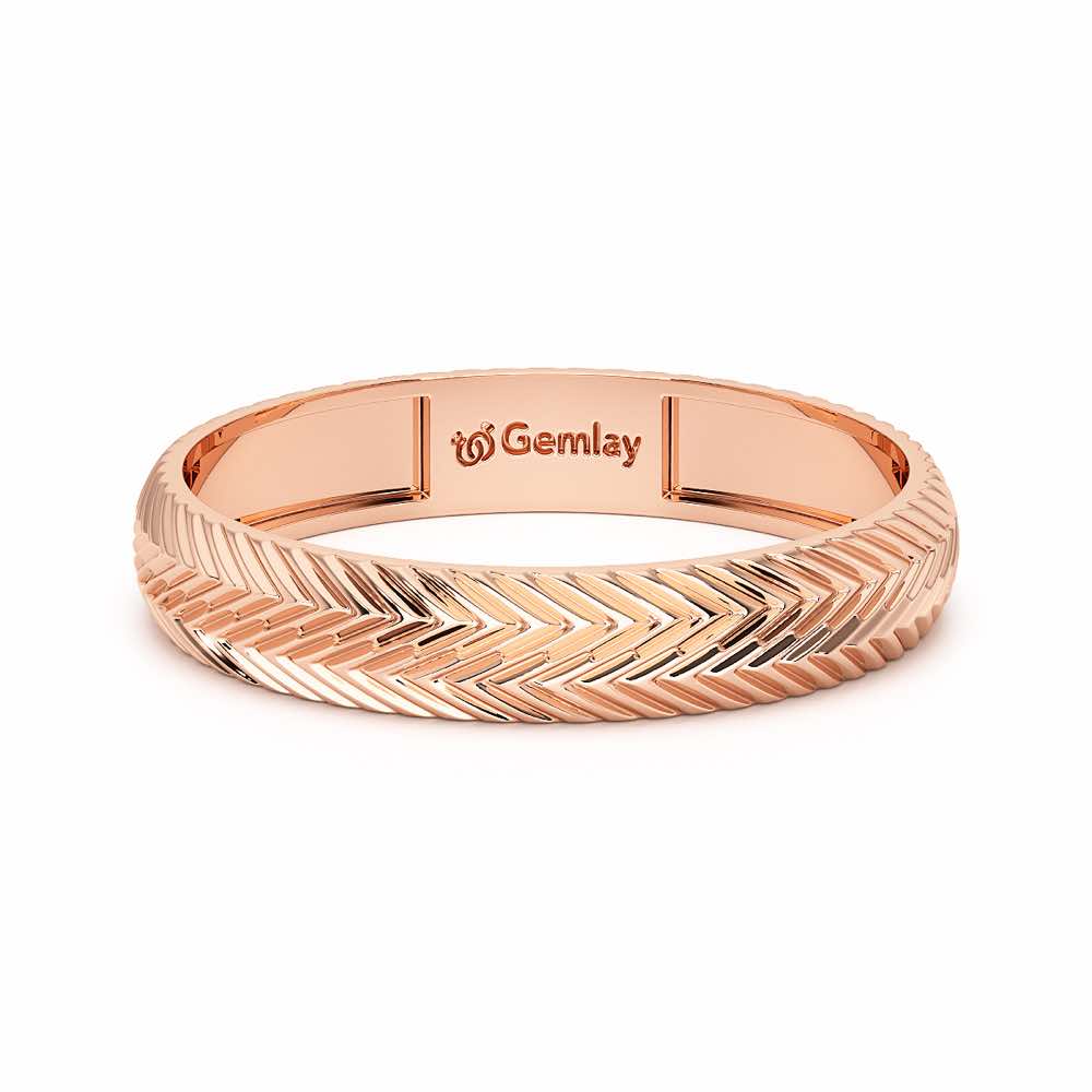 Azalea Silver Ring - Rose Gold - Image 5