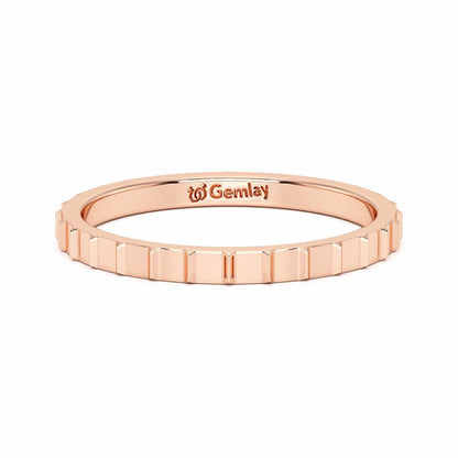 Alina Silver Ring - Rose Gold - Image 5