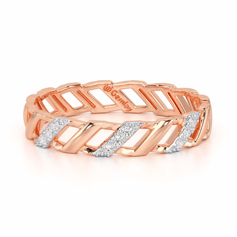 Arandele Silver Ring - Rose Gold - Image 5