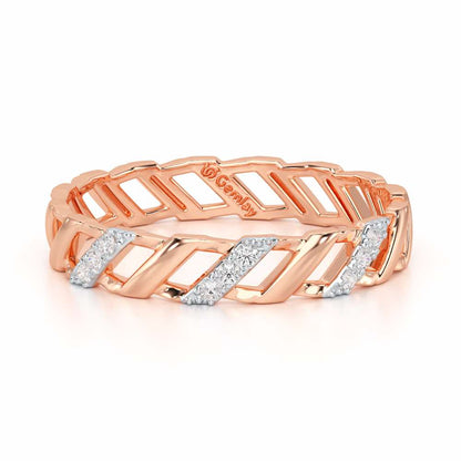 Arandele Silver Ring - Rose Gold - Image 5