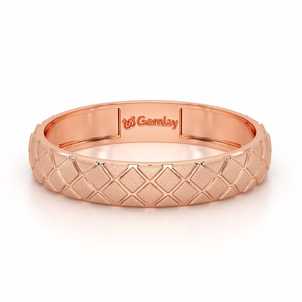 Marie Silver Ring - Rose Gold - Image 5