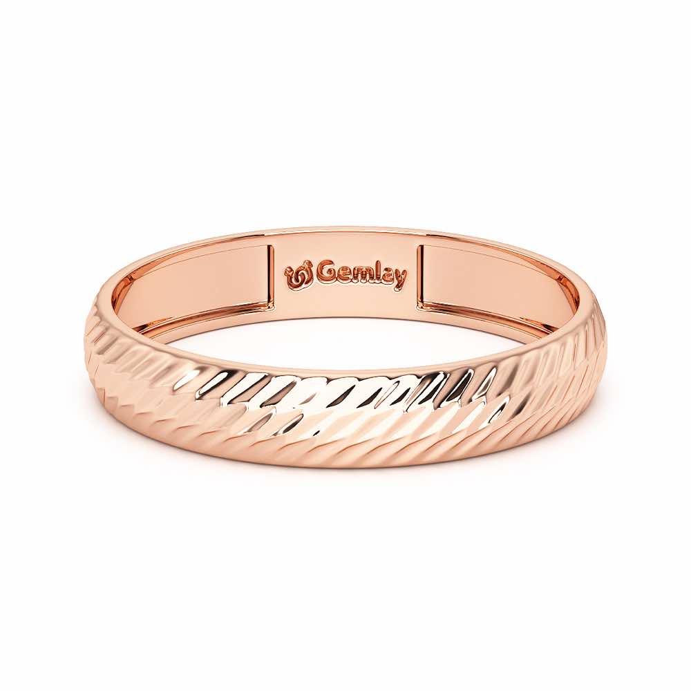 Lena Silver Ring - Rose Gold - Image 5