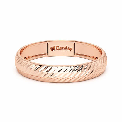 Lena Silver Ring - Rose Gold - Image 5