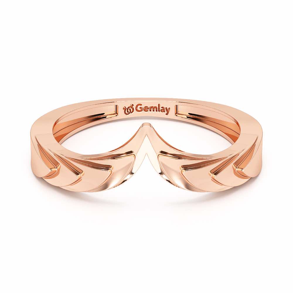 Eleanor Silver Ring - Rose Gold - Image 5