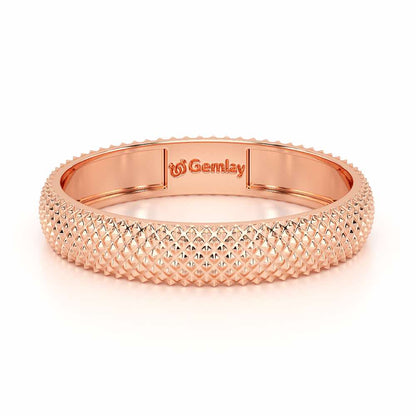 Melis Silver Ring - Rose Gold - Image 5