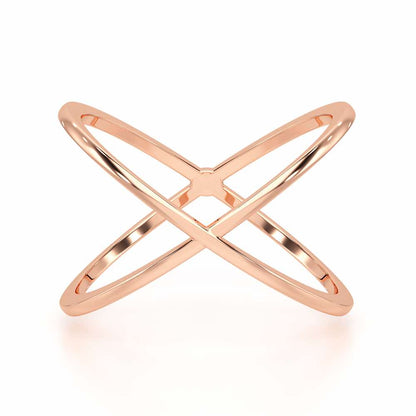 Lush Loops Women Ring - Rose Gold - Image 5