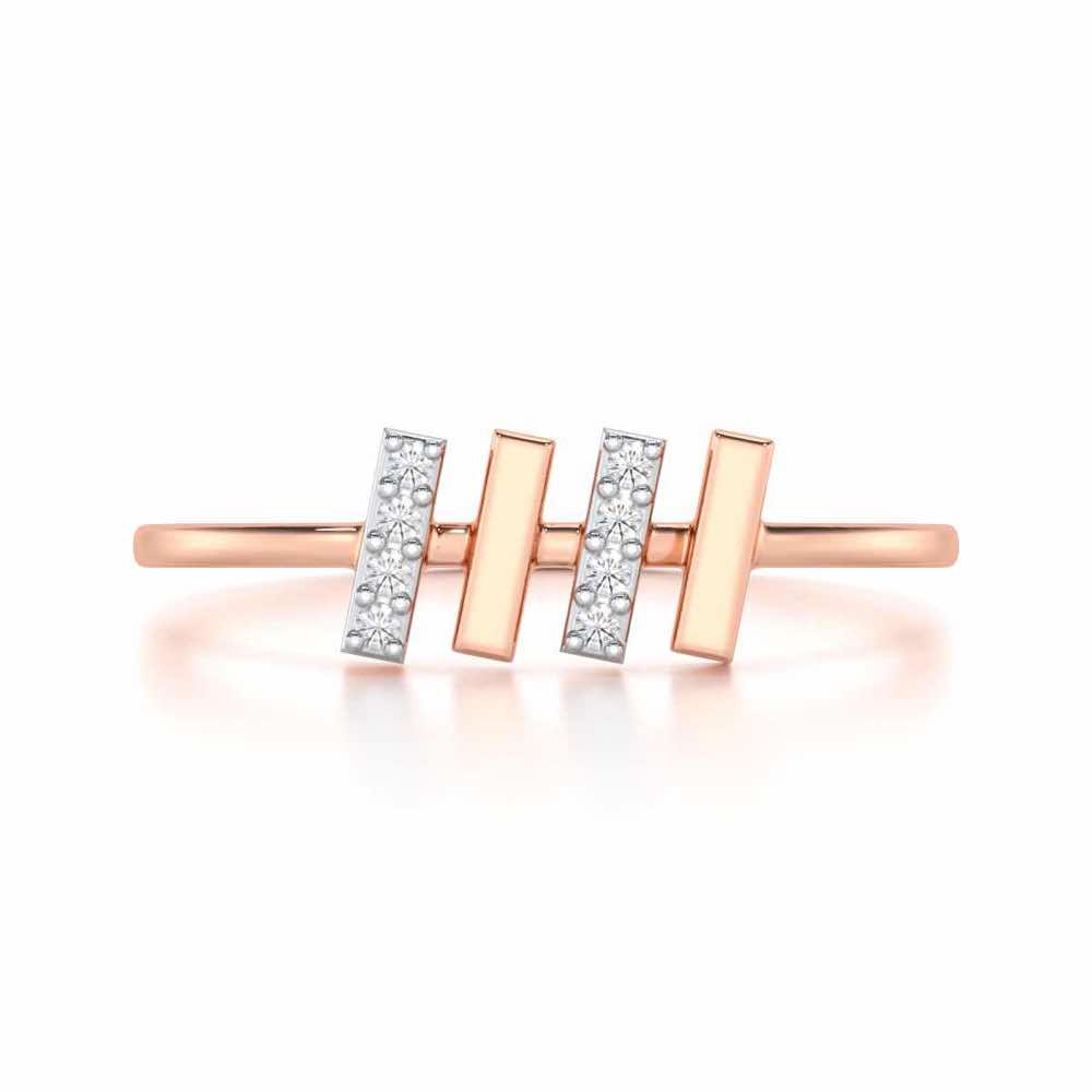 Precious Passion Silver Ring - Rose Gold - Image 5