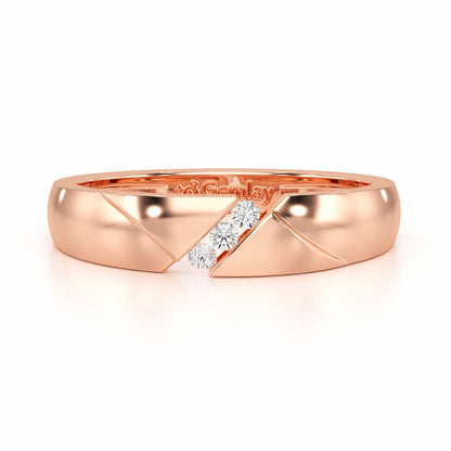 Merry Fair Silver Ring - Rose Gold - Image 5