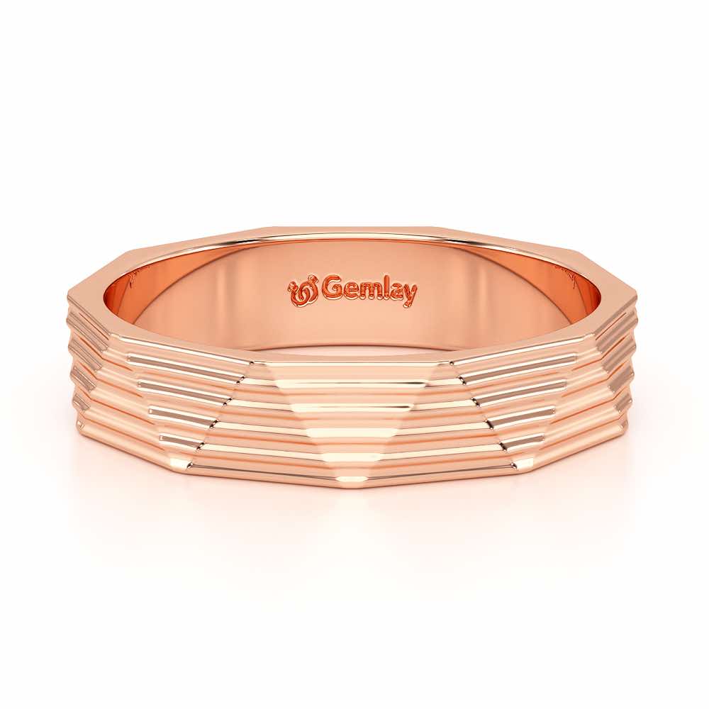 Sienna Silver Ring - Rose Gold - Image 5