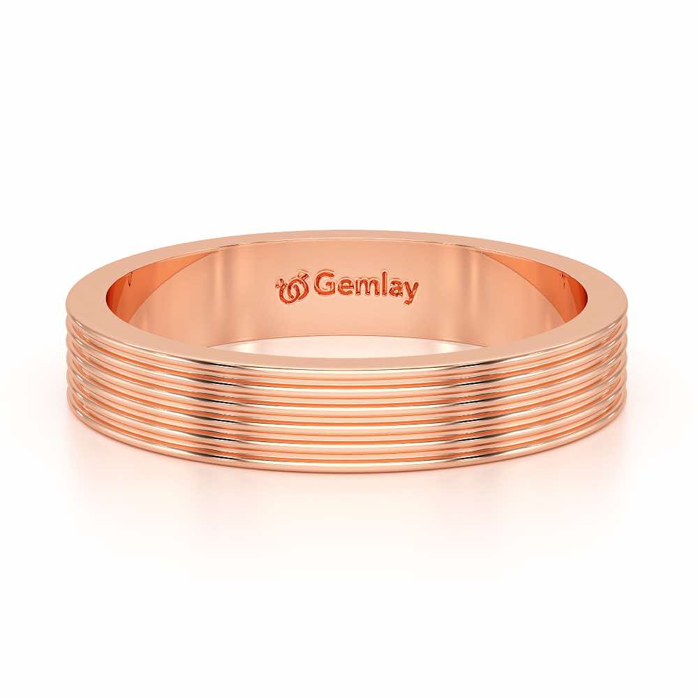 Felicity Silver Ring - Rose Gold - Image 5