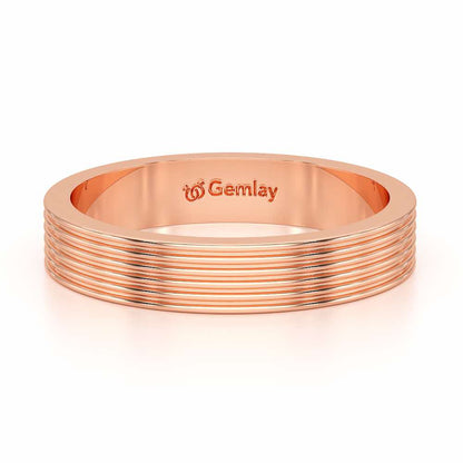 Felicity Silver Ring - Rose Gold - Image 5
