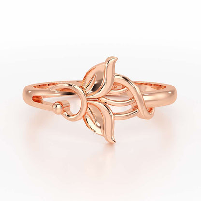 Knox Mystery Silver Ring For Women - Rose Gold - Image 5