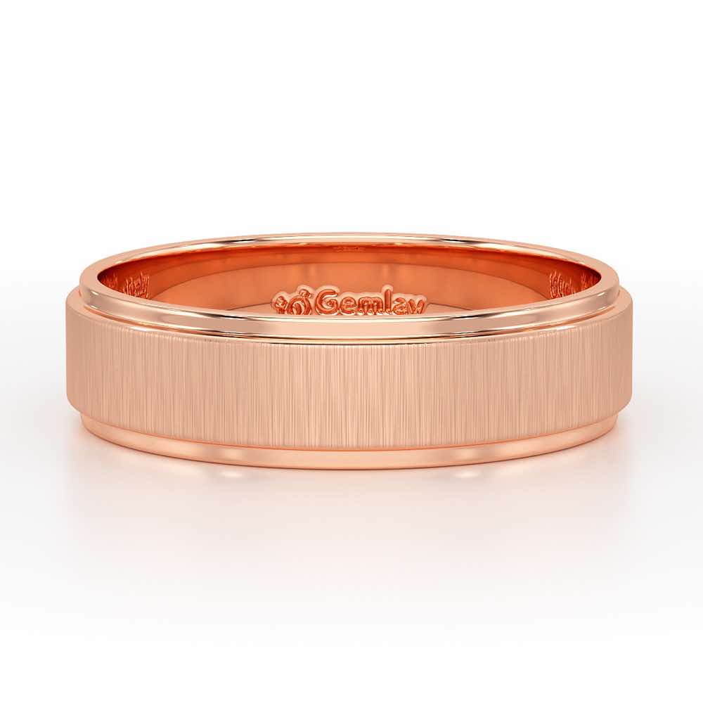 Ryker Glow Ring For Men - Rose Gold - Image 5