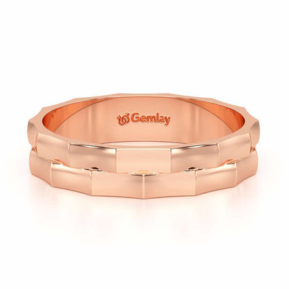 Odessa Silver Ring - Rose Gold - Image 5
