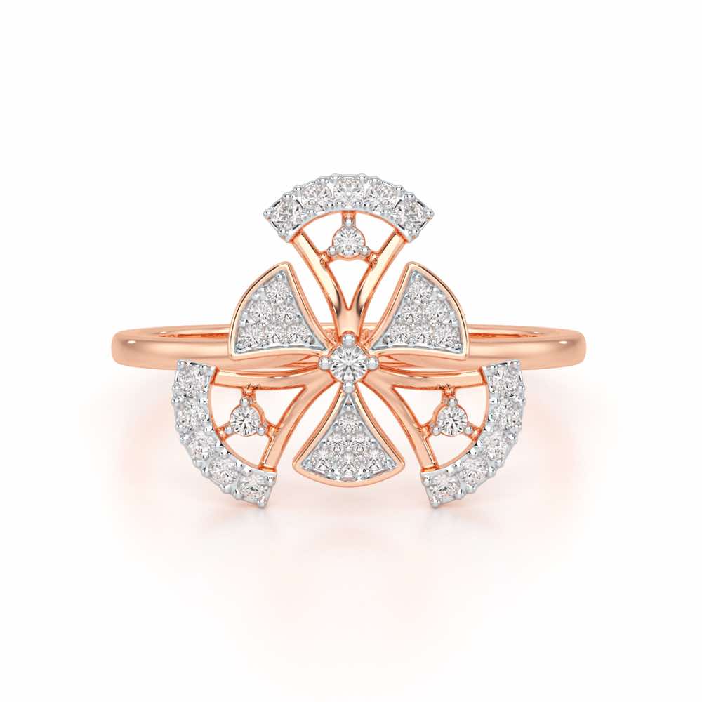 Brighton Grace Silver Ring - Rose Gold - Image 5