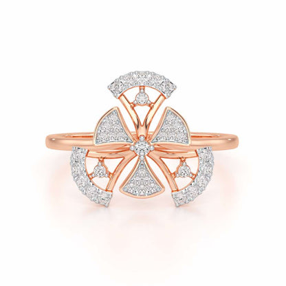 Brighton Grace Silver Ring - Rose Gold - Image 5