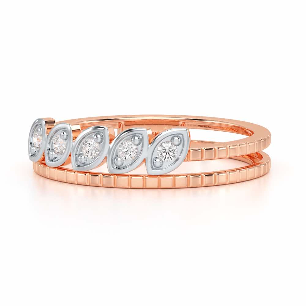 Lord Charm Silver Ring - Rose Gold - Image 5