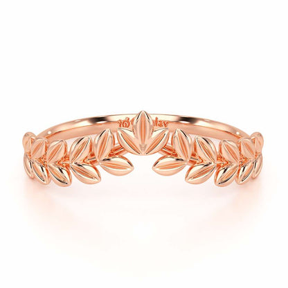 Fenny Frill Apex Silver Ring - Rose Gold - Image 5