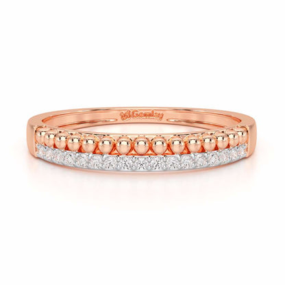 Perfect Bliss Silver Ring - Rose Gold - Image 5