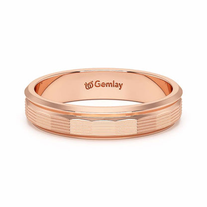 Elowen Silver Ring - Rose Gold - Image 5