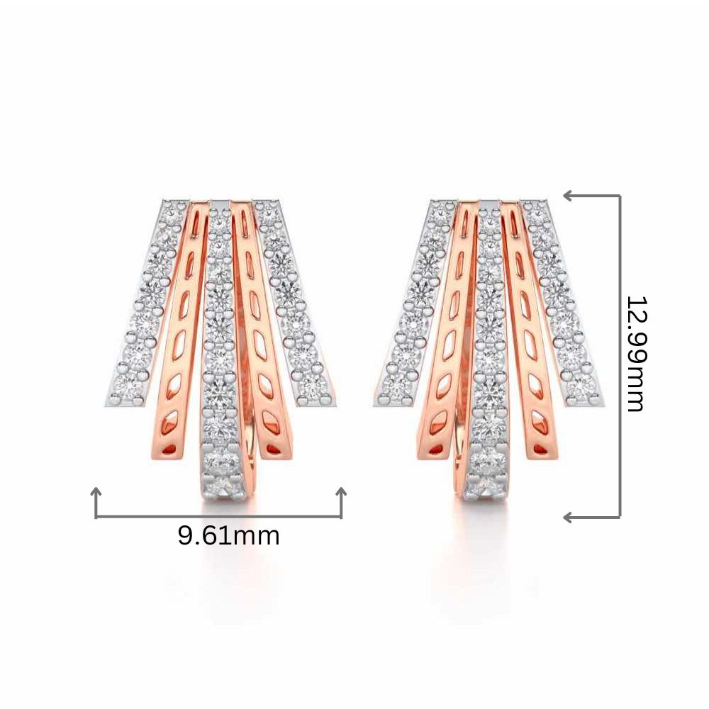 Ramify Silver Bali - Rose Gold - Image 2