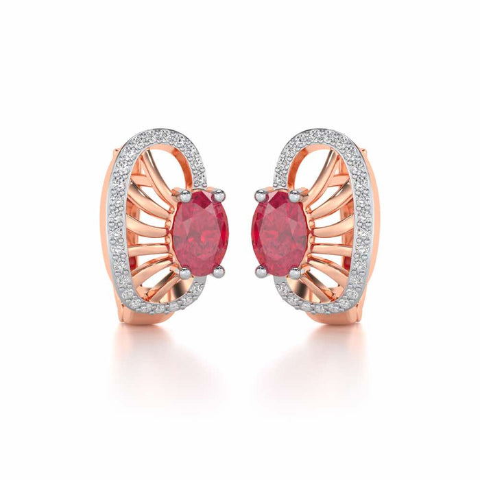 Red Eye Silver Bali - Rose Gold - Image 1