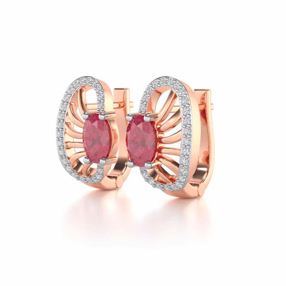 Red Eye Silver Bali - Rose Gold - Image 3