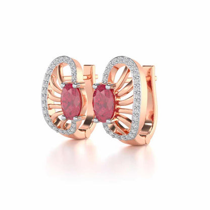 Red Eye Silver Bali - Rose Gold - Image 3