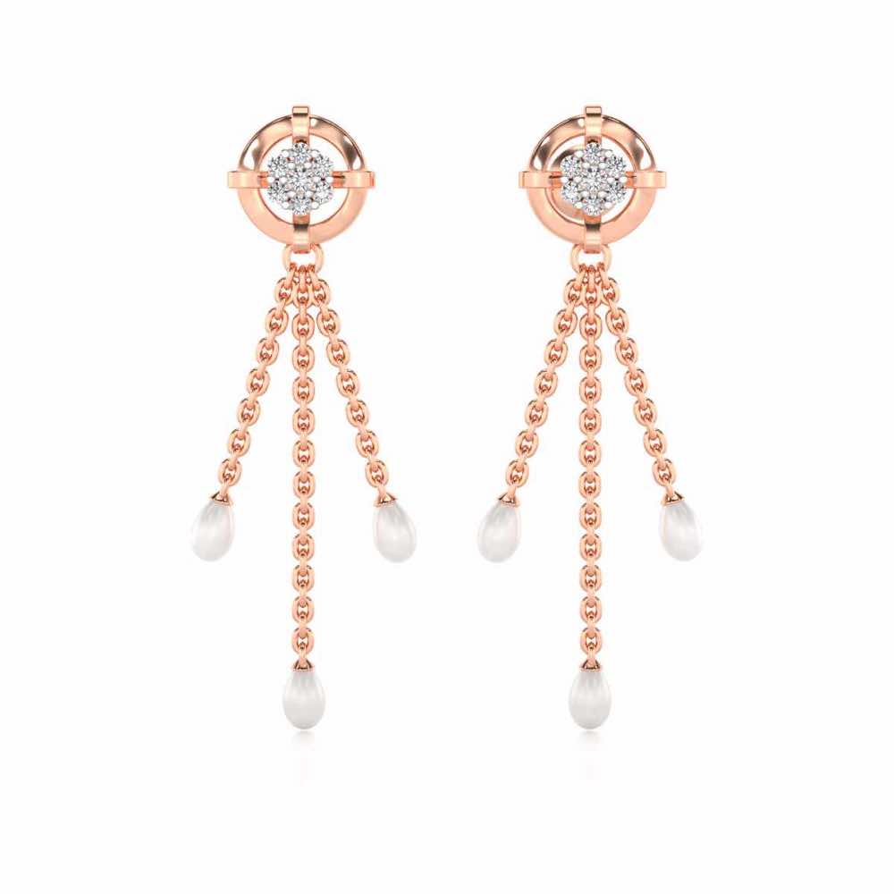 Regal Silver Dangler Earrings