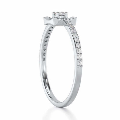 Regal Eherea Silver Ring - White Gold - Image 3