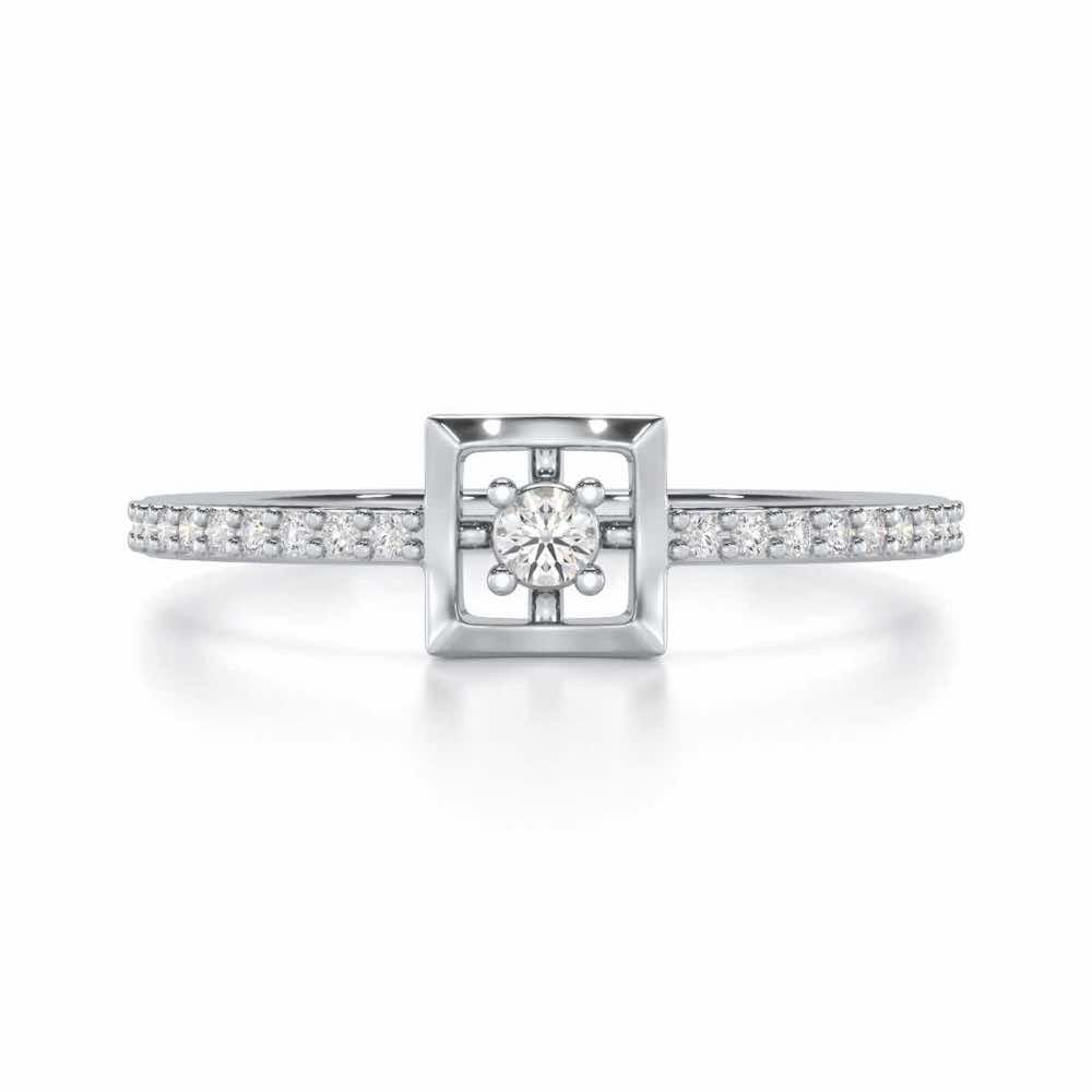 Regal Eherea Silver Ring - White Gold - Image 4