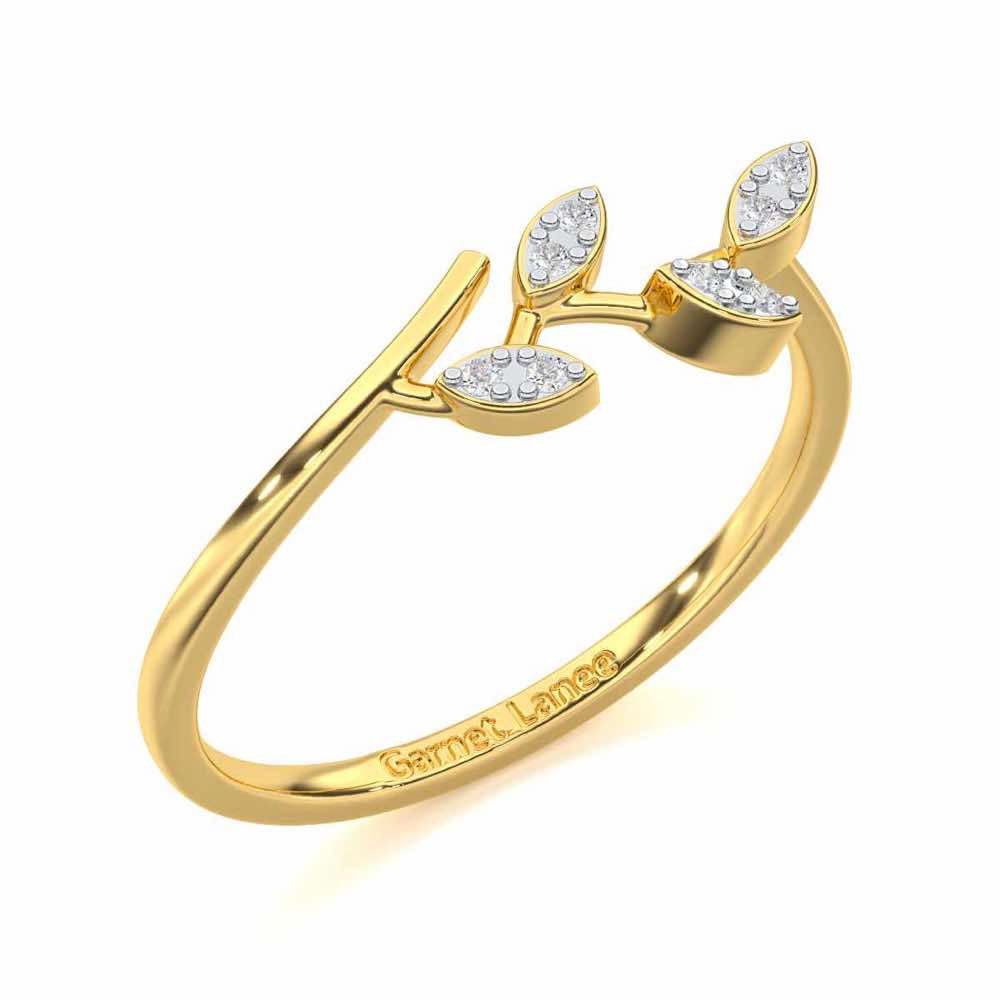 Regal Radiance Silver Ring - Yellow Gold - Image 1