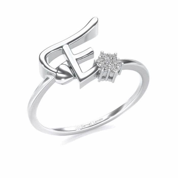 Regalia E Silver Ring - White Gold - Image 1