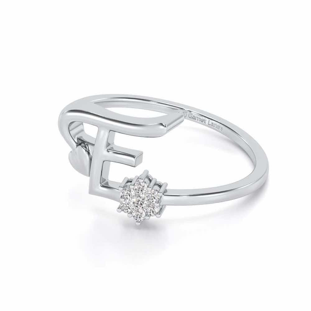 Regalia E Silver Ring - White Gold - Image 2