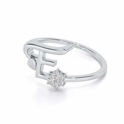 Regalia E Silver Ring - White Gold - Image 2