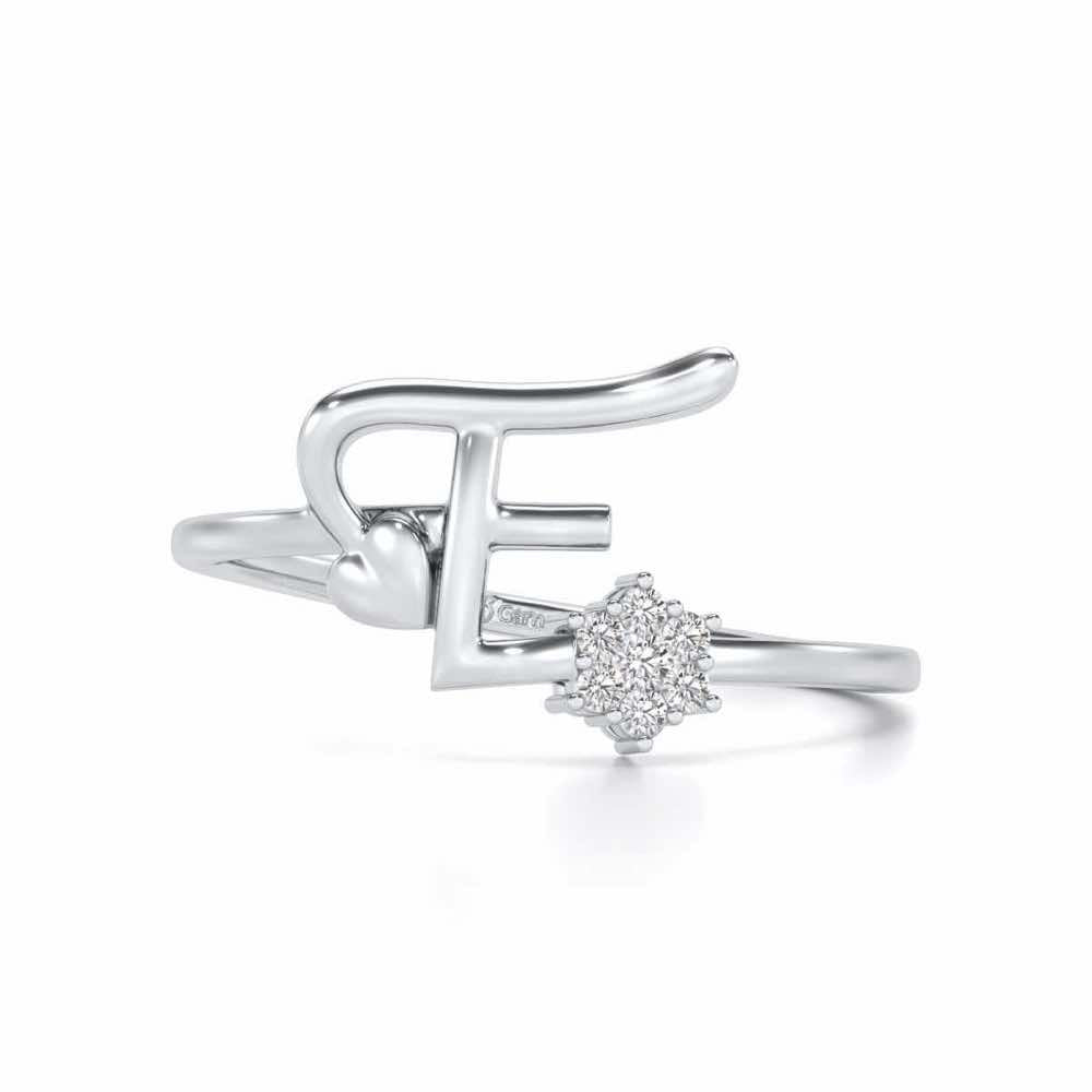 Regalia E Silver Ring - White Gold - Image 4
