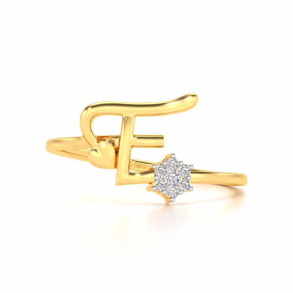 Regalia E Silver Ring - Yellow Gold - Image 4