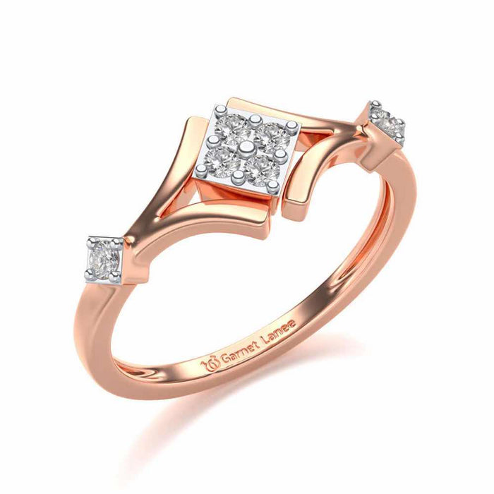 Relic Silver Ring - Rose Gold - Image 1